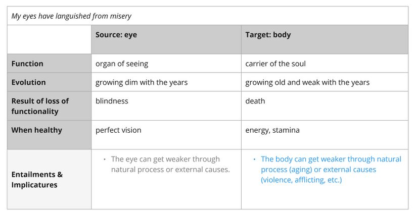 Imagery: eye